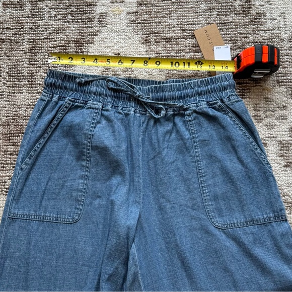 Billy T Tiered Wide Leg Denim Pant - Picture 9 of 9